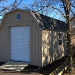 Eagle 10x20 Barn with roll up and octagon window